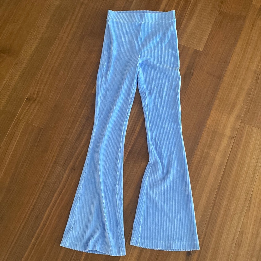 Aerie Velvet Ribbed Flares